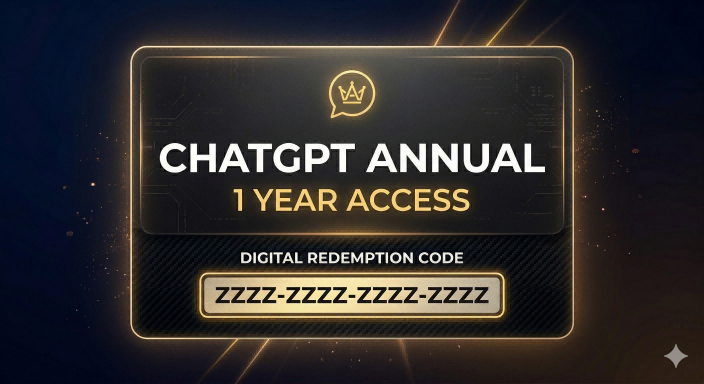 ChatGPT Annual 1-Year Redemption CDK